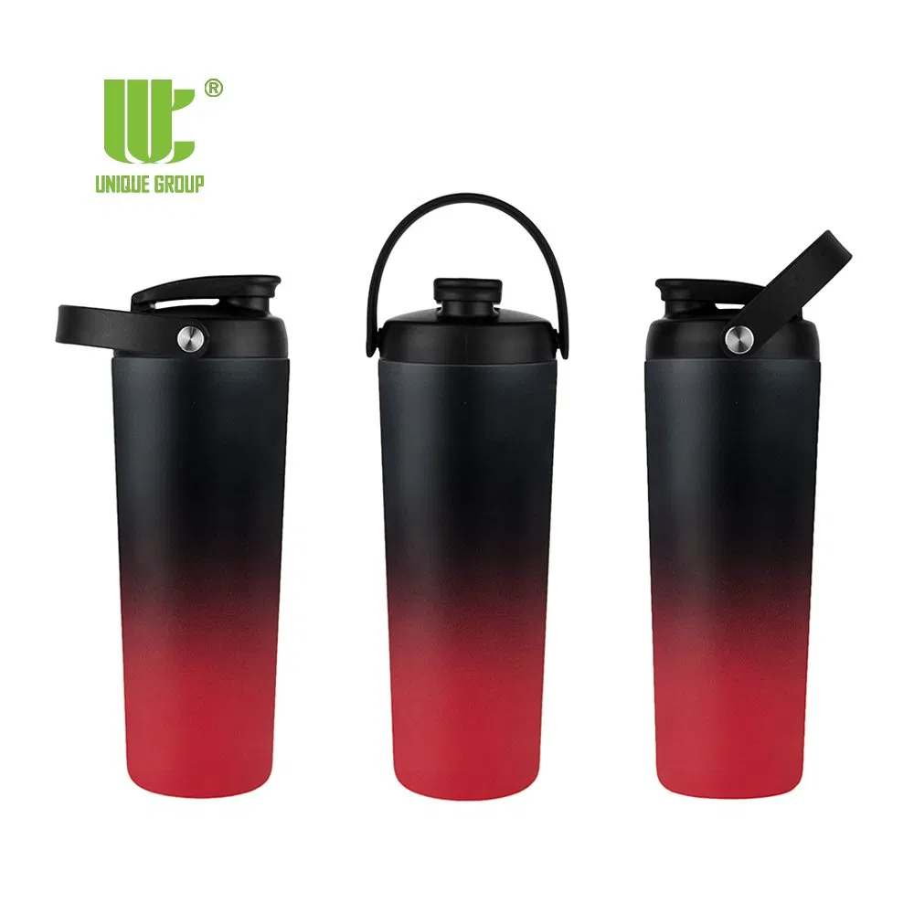Термос-шейкер для протеина 16oz/24oz, вакуумный
