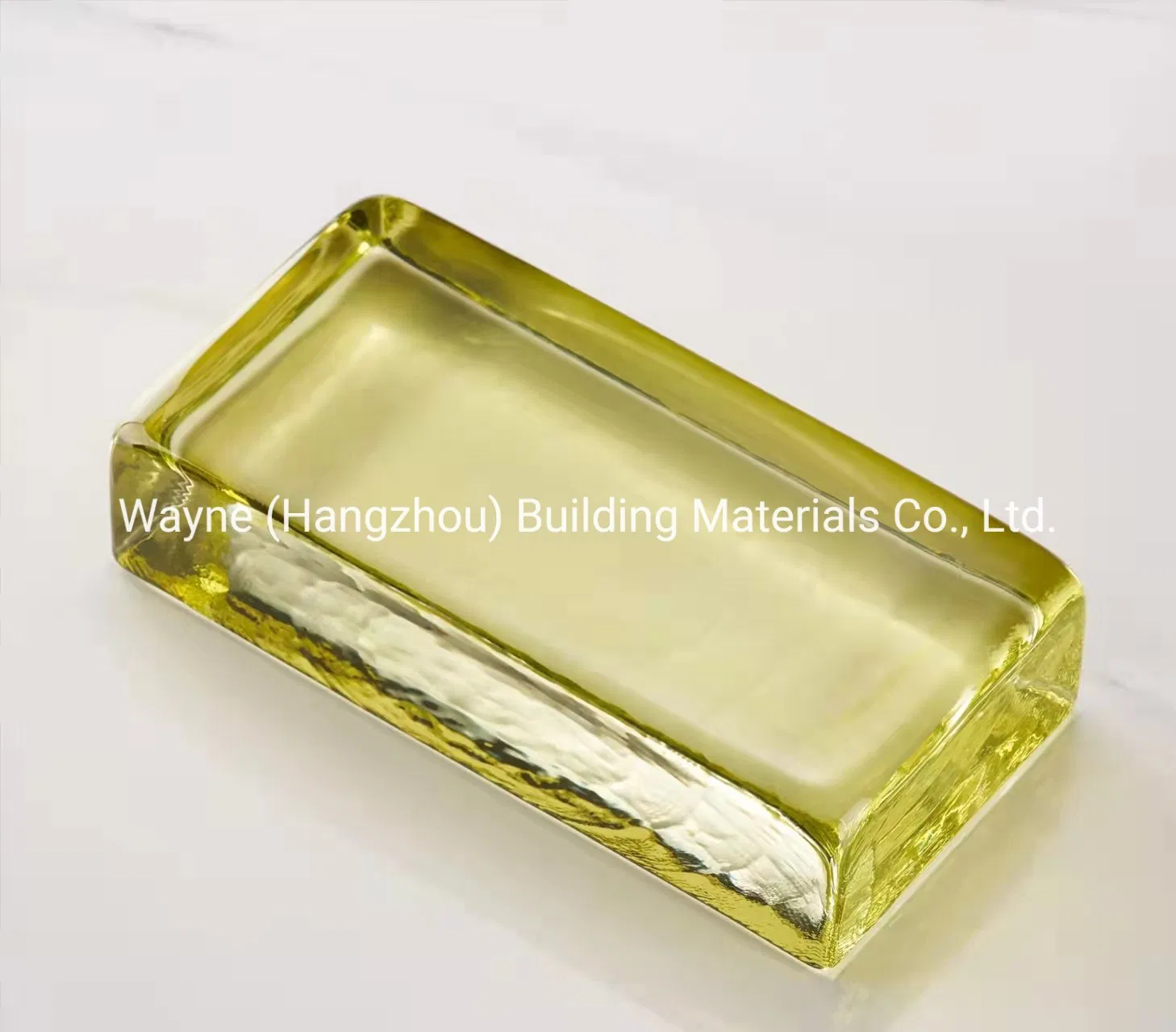 Blue Green Violet Pink Purple Color Tinted Solid Glass Crystal Clear Glass Block Brick for Glass Partition Wall