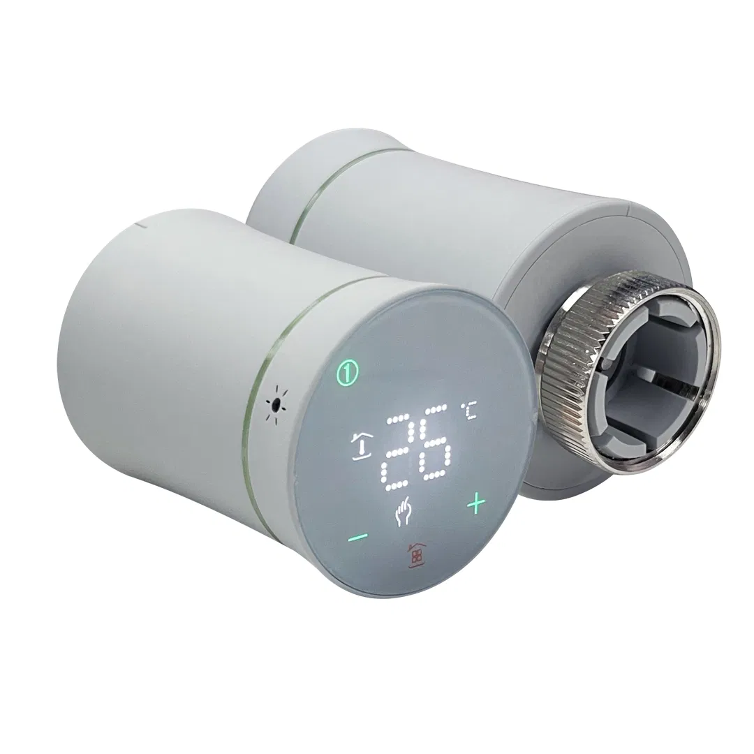 Adjustable Programmable Tuya WiFi Zigbee Wireless Room Automatic Trv Thermostatic Radiator Valve