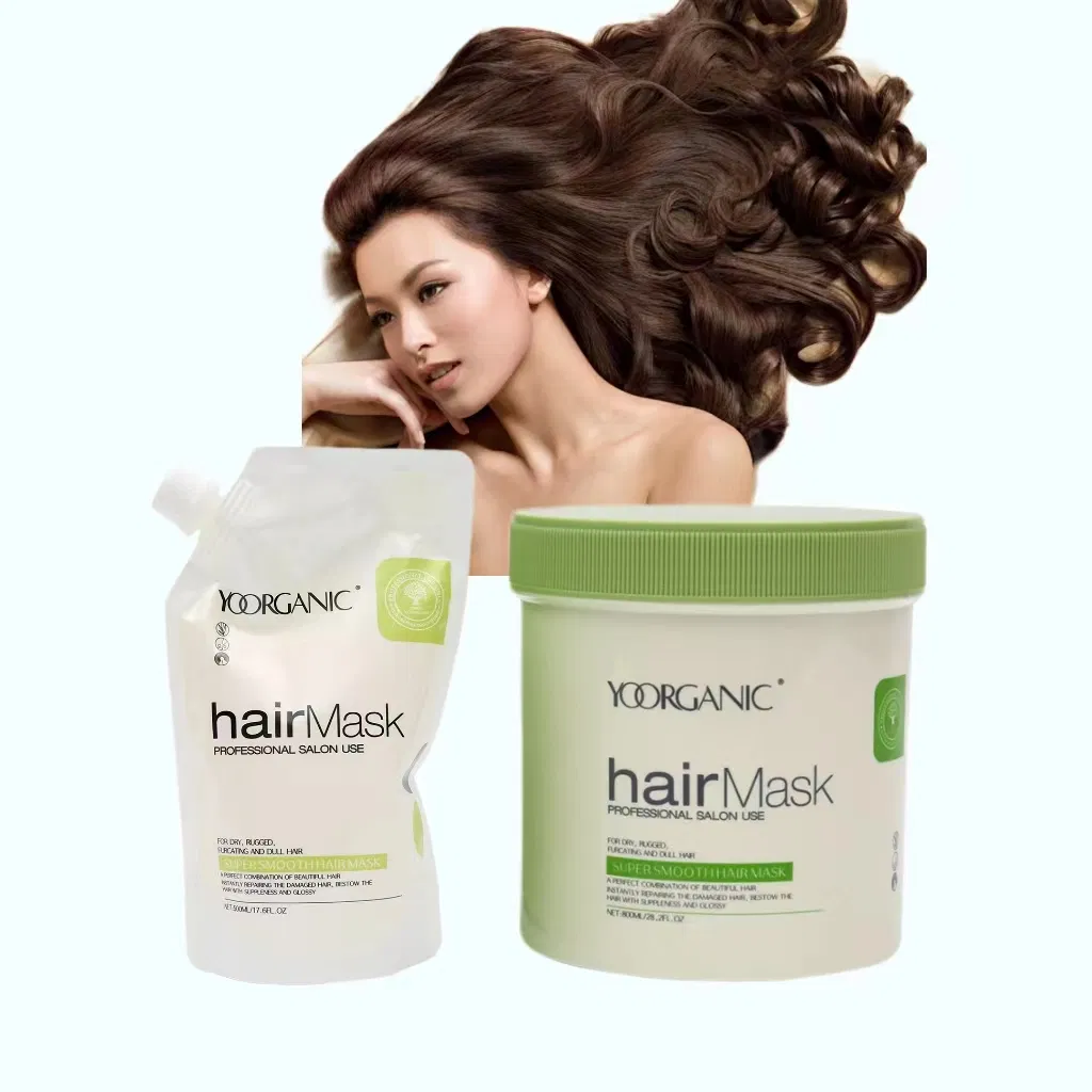 Yoorganic Private Label Wholesale Collagen Hair Mask Treatment Repair Damaged Hair