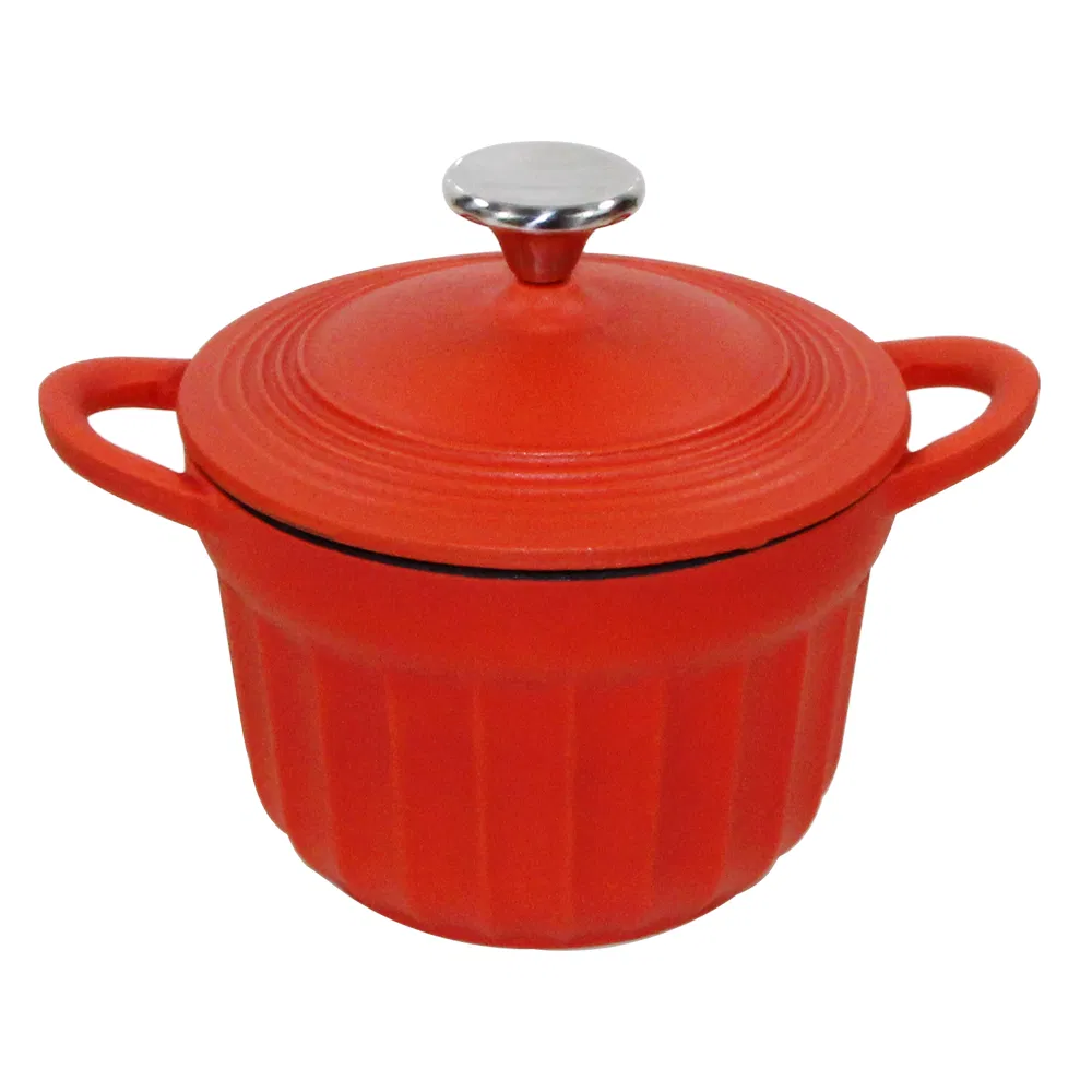 Чугунная эмалированная кастрюля-кокот Cookwin