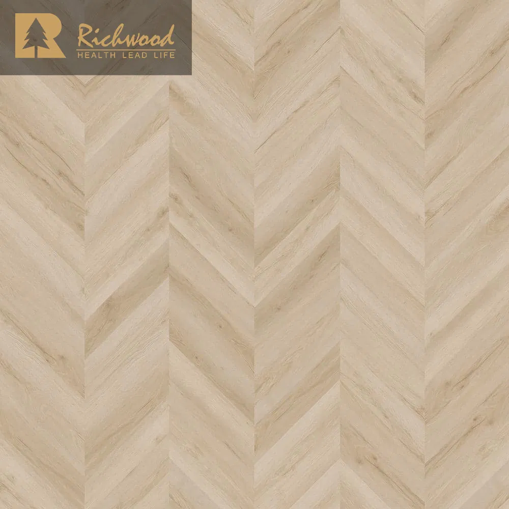 Виниловые SPC-плиты Fishbone под дерево для пола и потолка