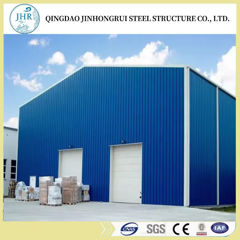 Factory Manufactured Metal Engineered Customized Prefabricated Steel Structure Warehouse
