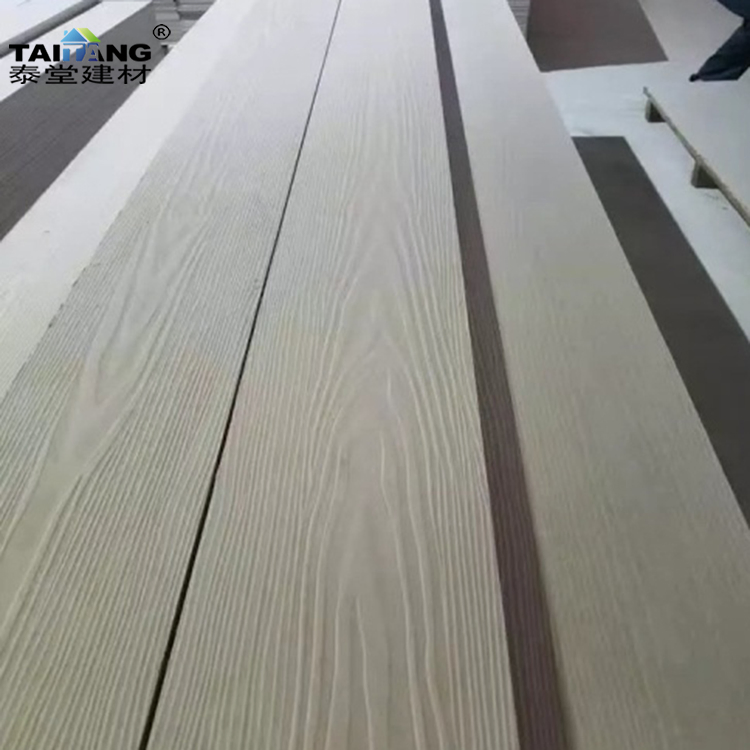Maldives 6mm Wood Grain Regular Cement Board Wall Panel Decking Floor Board
