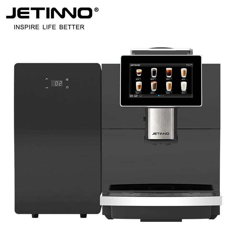 Jetinno Jl15 Double Boiler Hiqh Efficient Coffee Machine Automatic Espresso with Milk Frother Coffee Machine Automatic