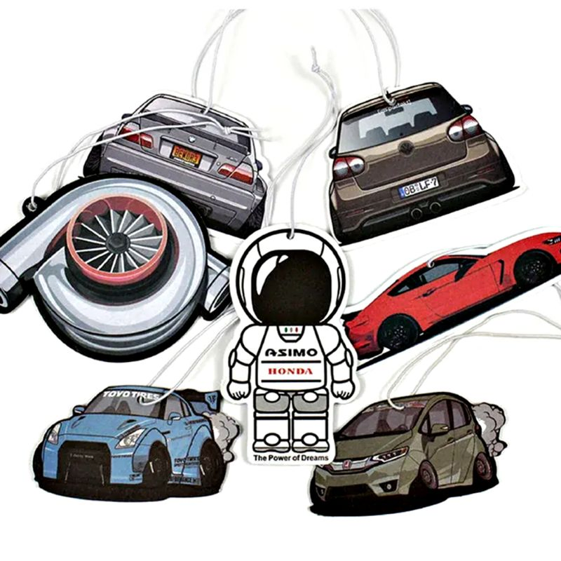 Customizable Car and Home Paper Air Freshener with Logo