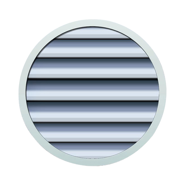 Security Louver Circular Aluminum Shutter Round Blind Window Aluminum Windows Louvre Shutter