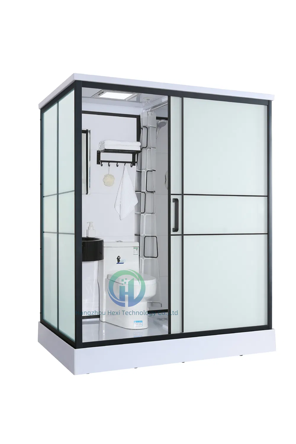 Stylish Sanitary Ware Toilet and Shower Combo for Bathrooms