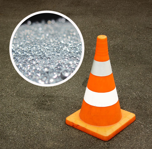 Круглые стеклянные микробусины для пескоструйки и шлифовки