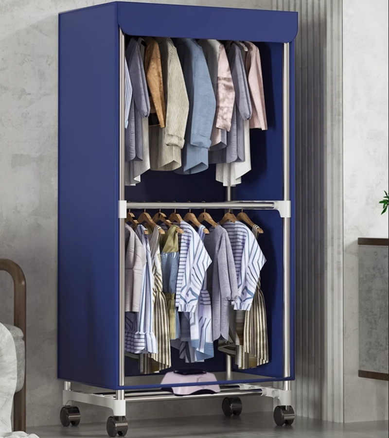 Large Capacity Electric Clothes Dryer with Adjustable Settings
