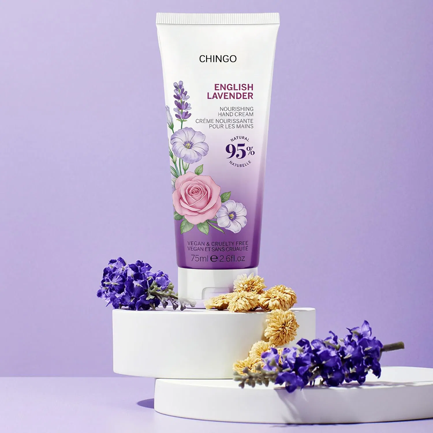 Botanical Nourishing Hand Lotion Gentle Moisturizes Delicate Hand Skin