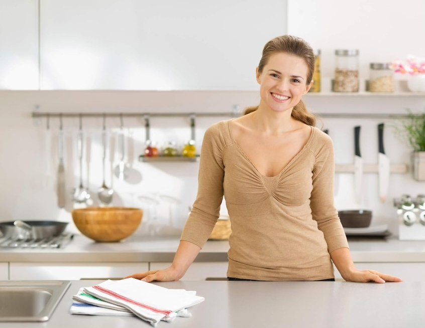 Merry Christmas Y'all Retro Cowboy Kitchen Dish Towels