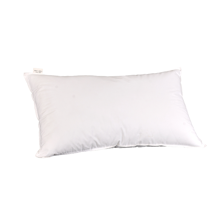 Luxury White Goose Down Bed Pillow for 5 Star Hotel Room