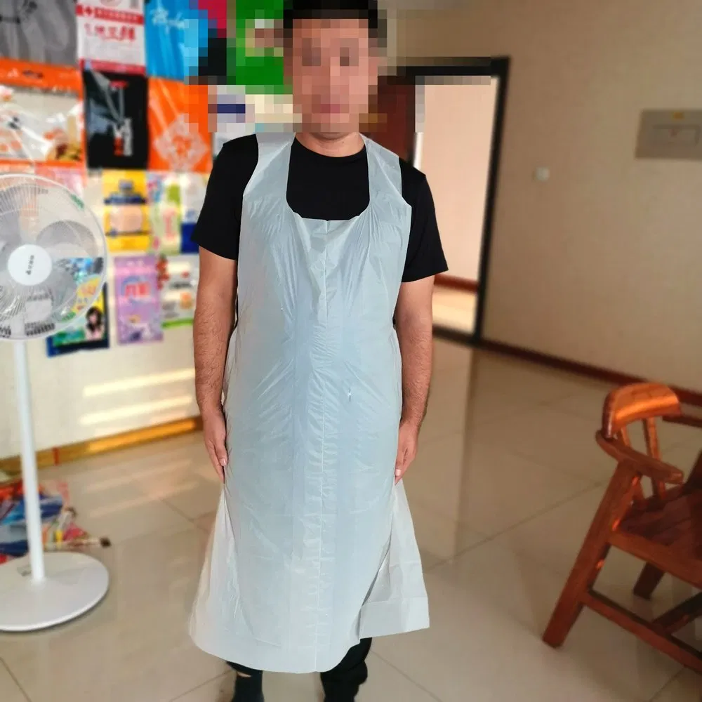Biodegradable Disposable Apron for Kitchen and Haircut