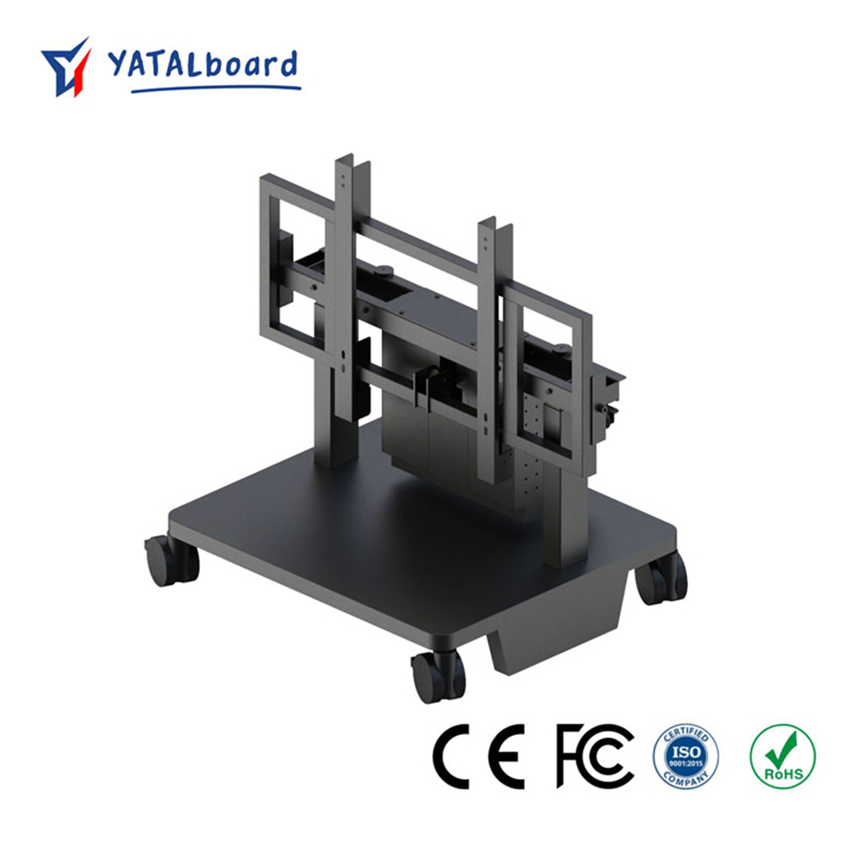 Rolling Mount for 55-86 Inch Smart Board with Obstacle Detection