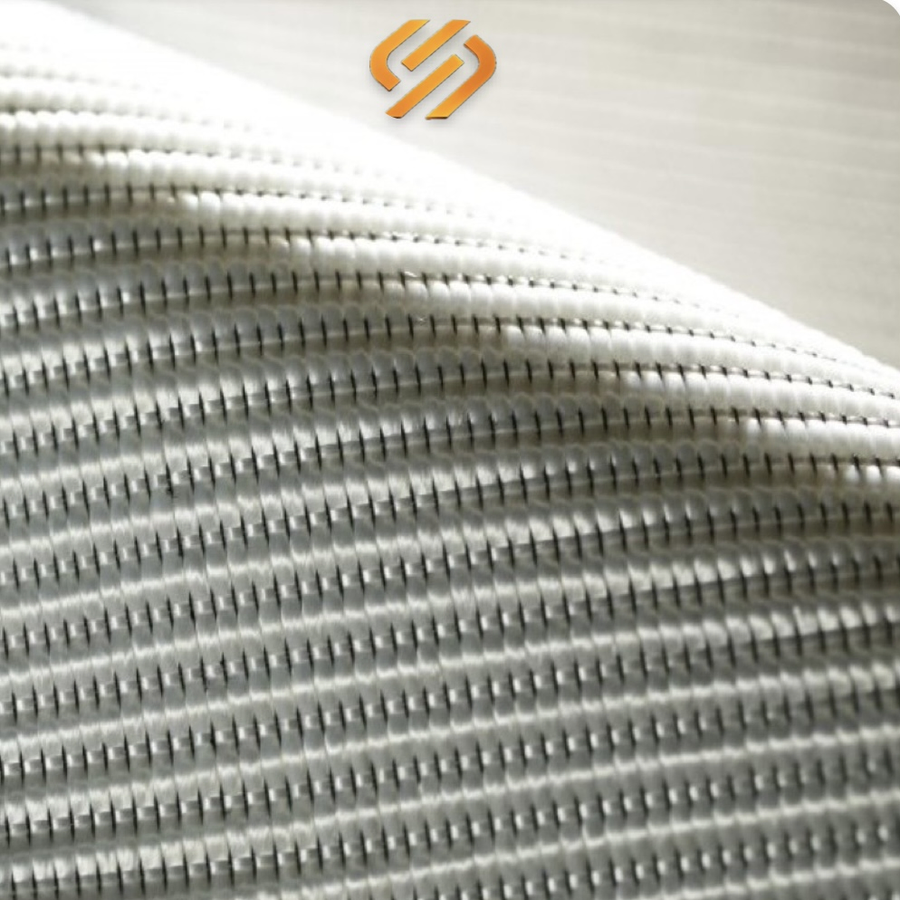 Black PP Polypropylene Pet Polyester Woven Geotextile for Road Basal Reinforcement