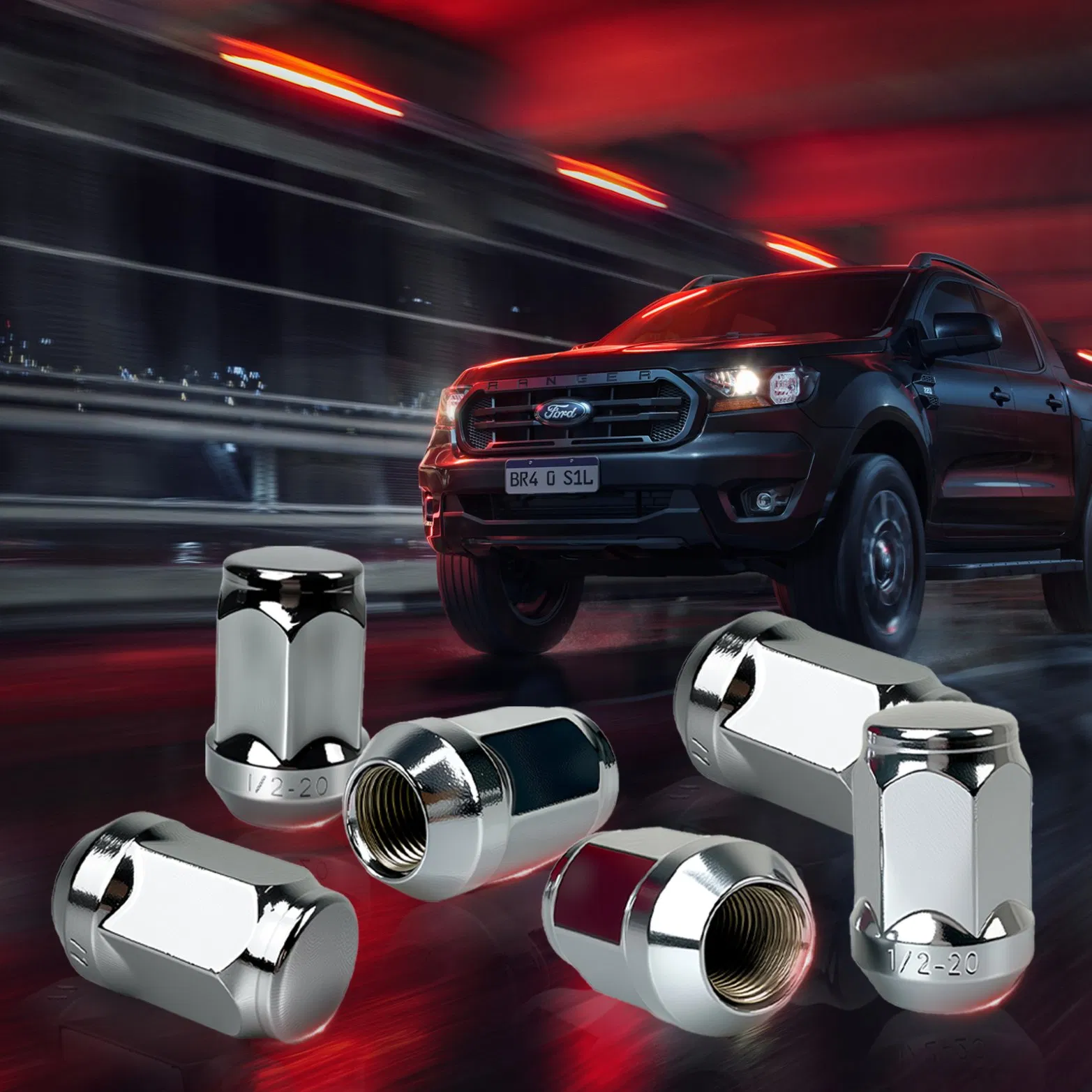 Premium Metric Carbon Steel Wheel Lug Nut