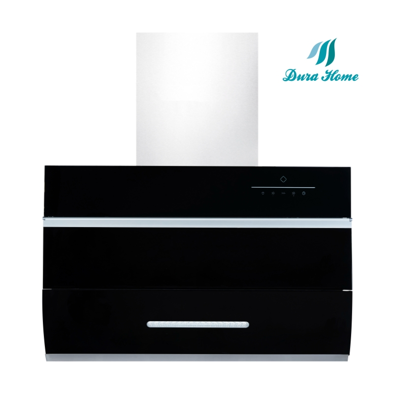Contemporary Kitchen Hood - Golden Cooker Hood with Remote Control Options Range Hood Kitchen Chimney