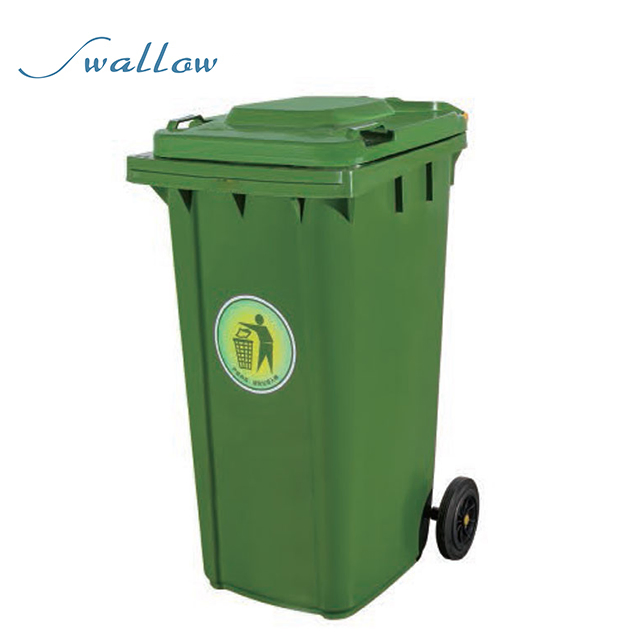 240L Plastic Wheeled Waste Bin Garbage Bin Trash Can