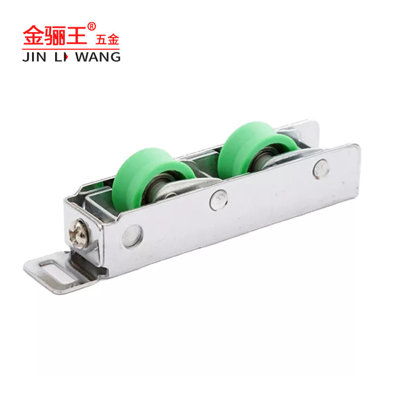 ISO9001 Adjustable V-Groove Sliding Door Roller UPVC Aluminum Window Rollers with Double Wheels