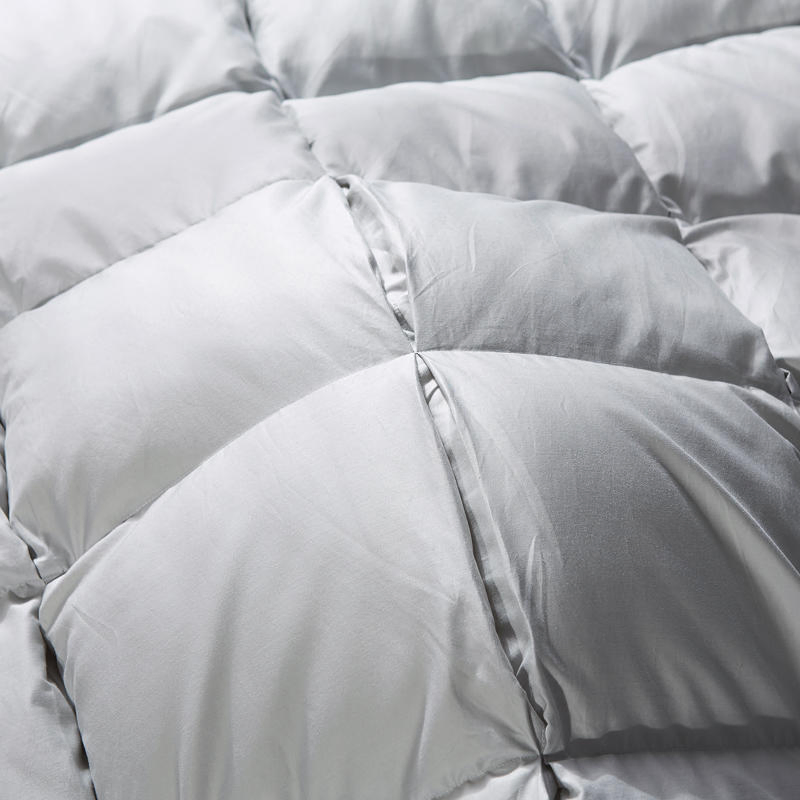 Double Bed Five-Star Hotel Goose Down Comforter Egyptian Cotton Sateen Comfortable