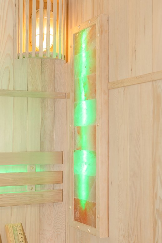 Традиционная сауна с гималайской солью на 2 персоны