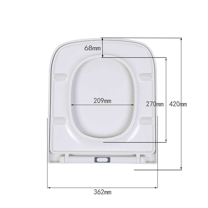 Good Quality UF Plastic Quick Release Slow Down Toilet Seat Lid for Bathroom Toilet Seat Cover