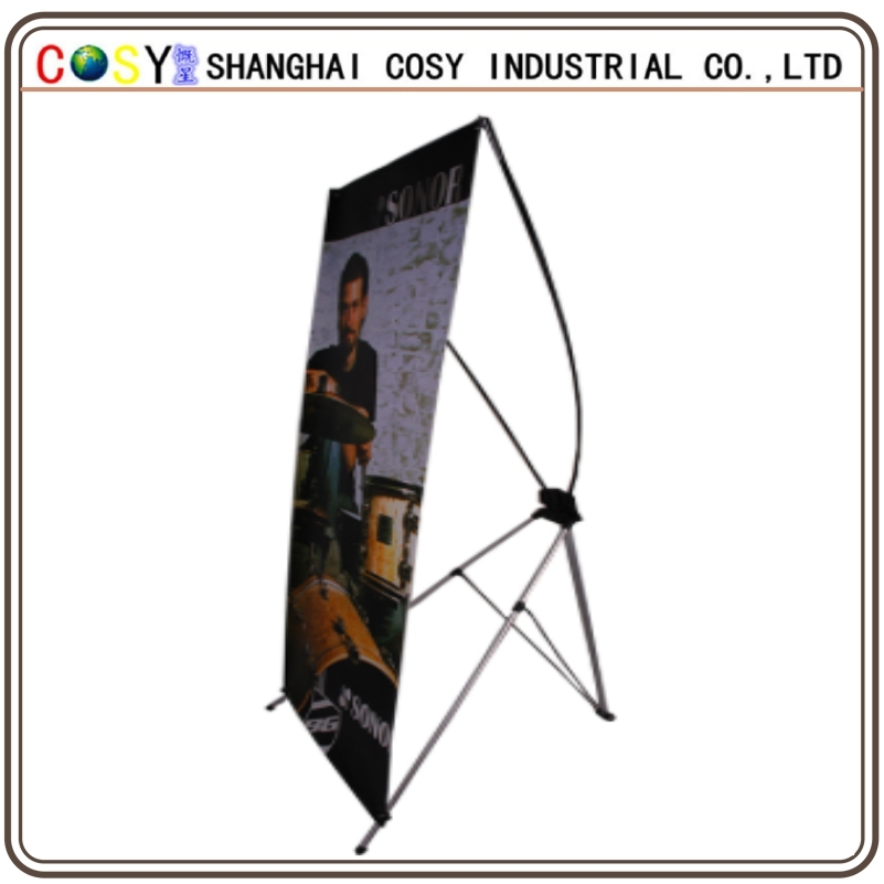 Light Weight X Banner Stand with Fashion Style for Display