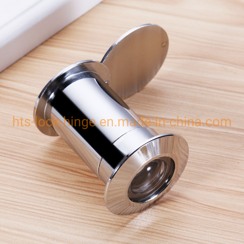 Door Eyey Viewer 200 Degree Wide Angle with Rotating Privacy Cover by Zinc Alloy Door Viewer