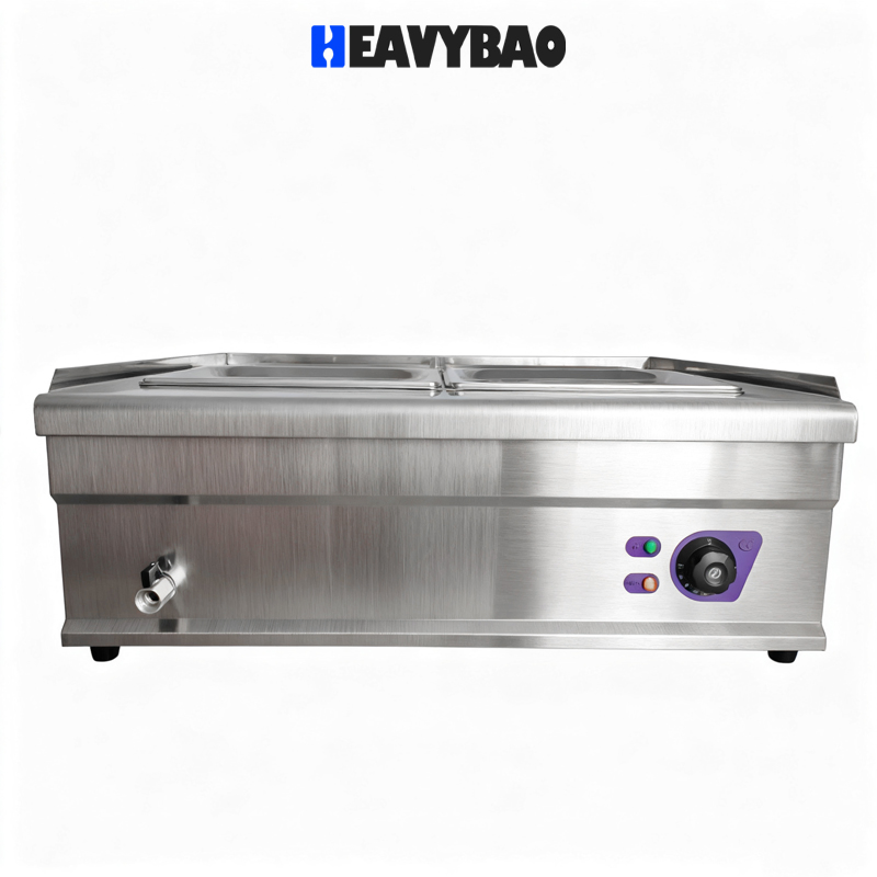 Heavybao Factory Direct Hotel Electric Bain Marie Food Warmer Container with CE RoHS
