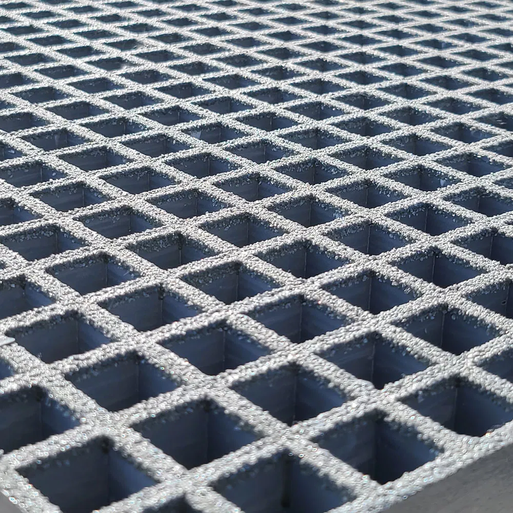 Tianfu Lightweight Aesthetic Eco Friendly Fiberglass Products Industrial Grade Material FRP Grate Molded Grating
