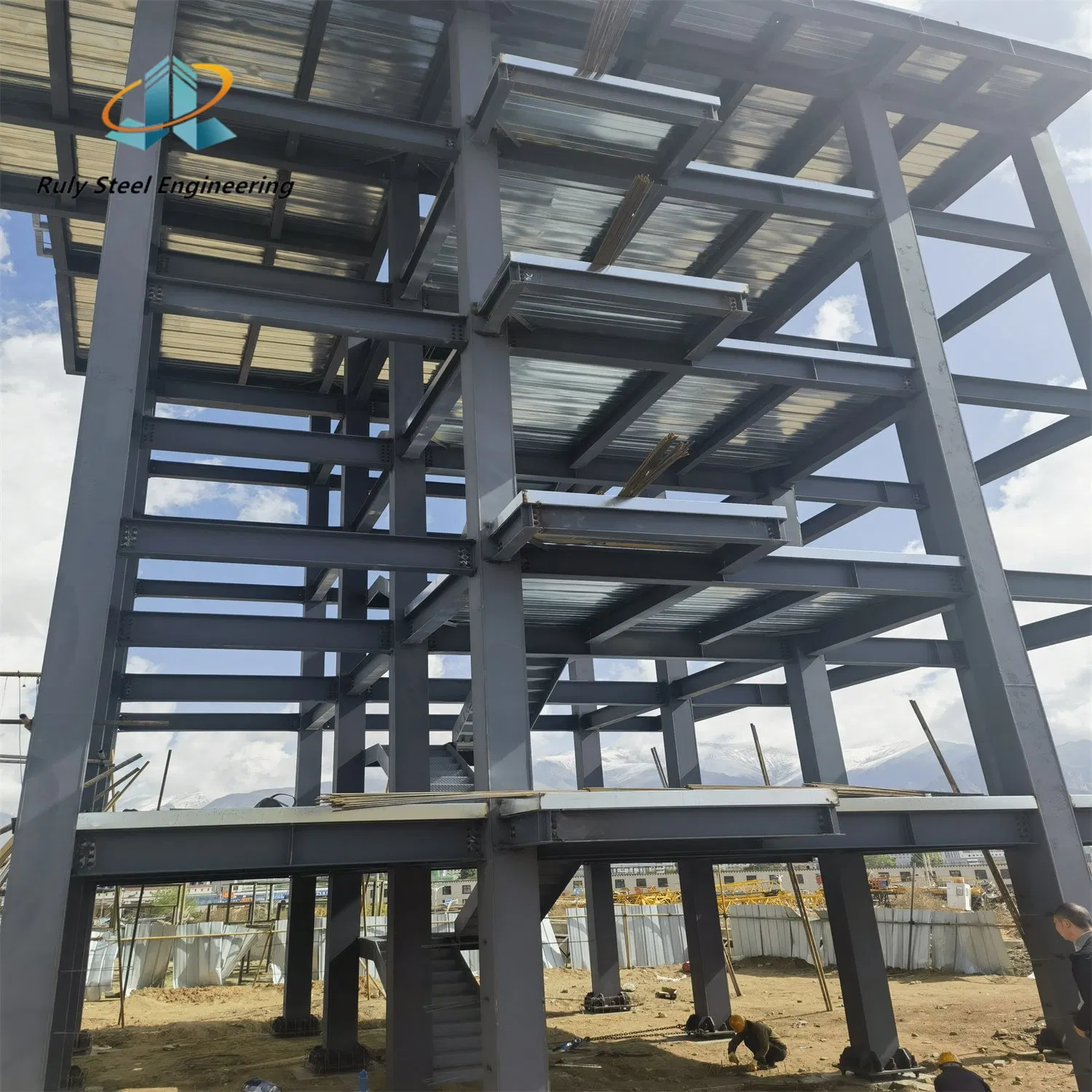 Quick Build Wind Resistance Prefabricated Steel Building Steel Structure Warehouse
