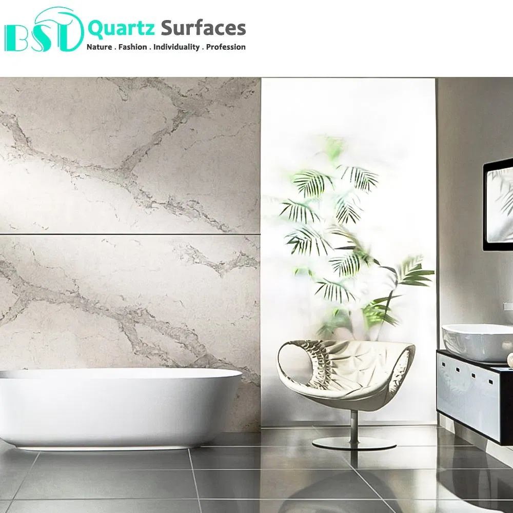 Non-Silica Calacatta Quartz Zero-Silica Engineered Stone for Modern Kitchens