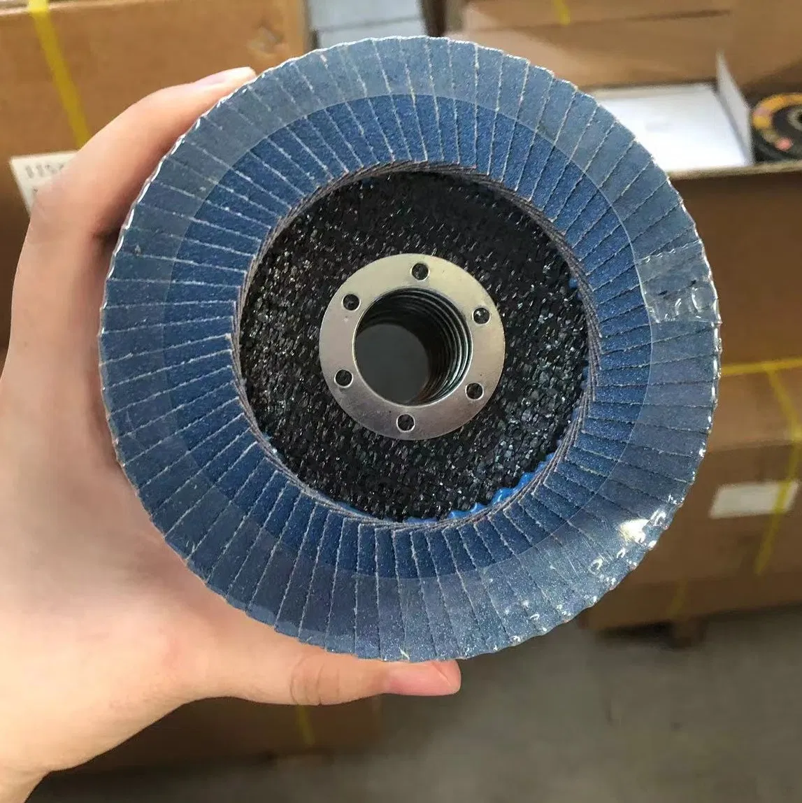Flap Disc Zirconium 40 Grit and 60 Grit Flap Wheel for Polishing Stainless Steel