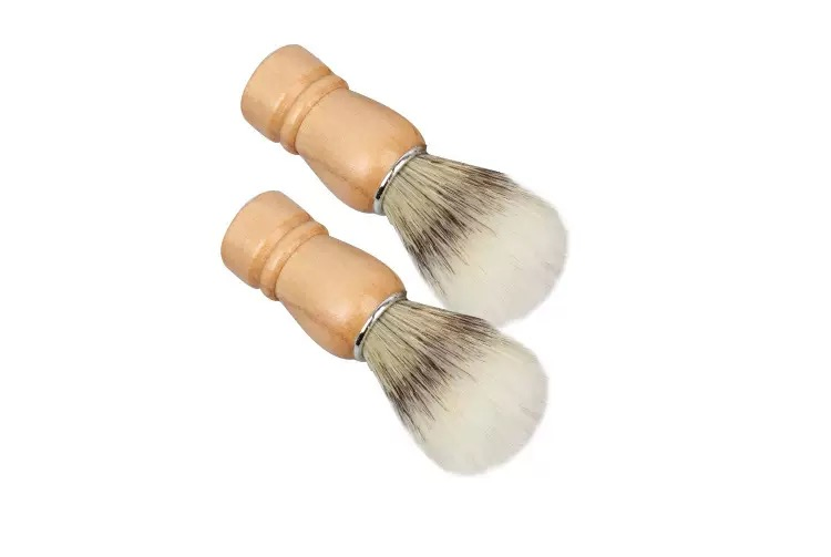 Wooden Handle Boar Bristle Badger Hair Brush Beard Brush Beard Shaving Brush