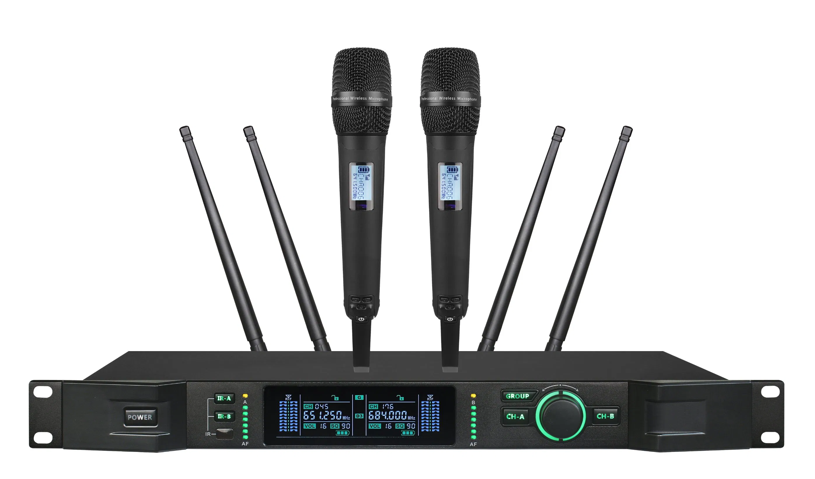 Wireless Microphone with Long Range Coverage and Clear Sound