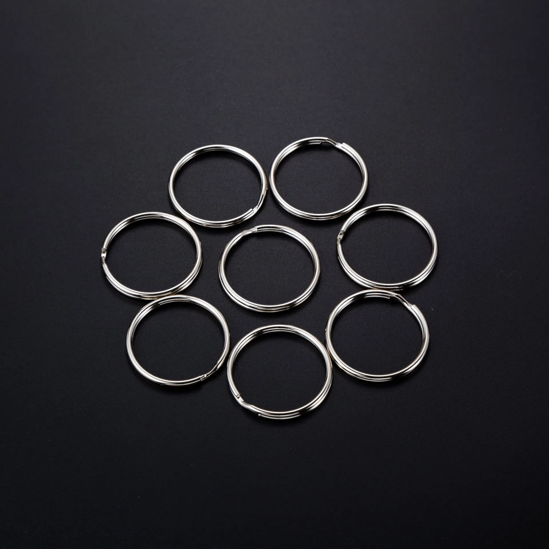 Key Ring 0.7*8mm Ion Metal Keyring Cheap Split Ring
