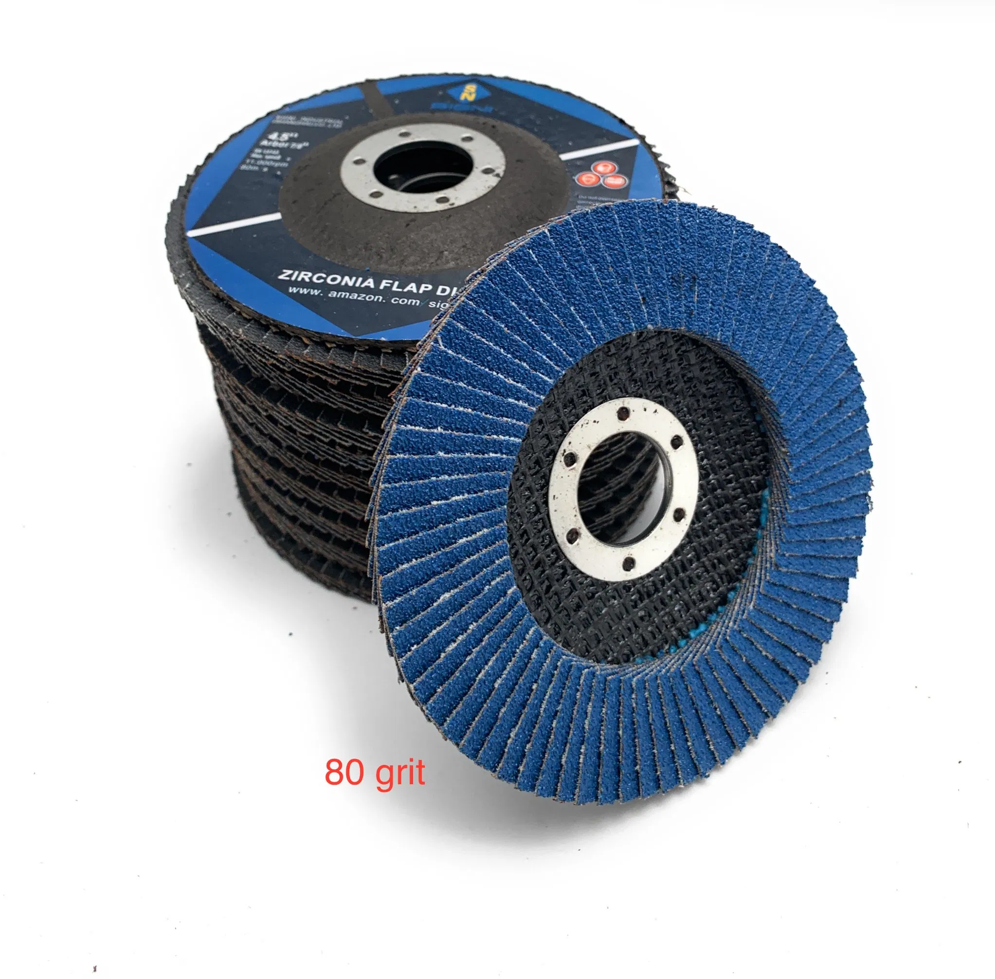 Stainless Steel Sanding- Zirconia Abrasive with Fiberglass Backing