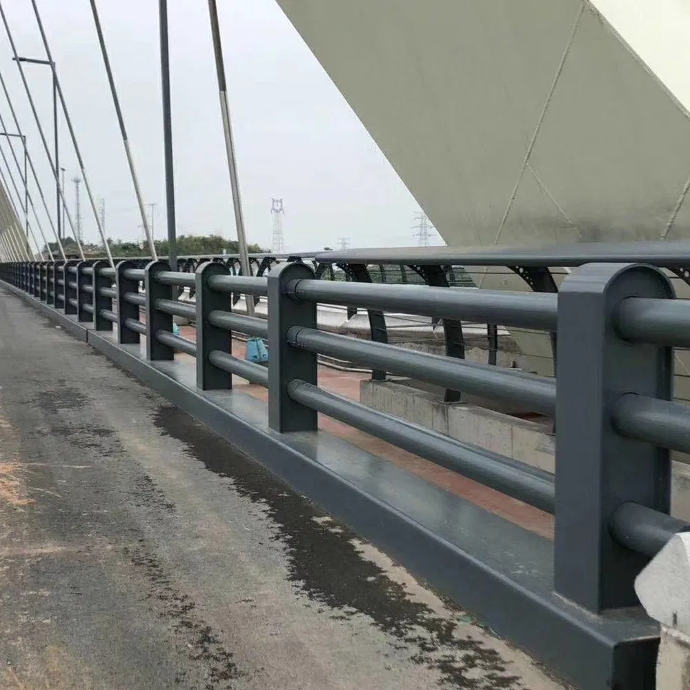 Aesthetic Bridge Safety Barrier Guardrail for Scenic Overlook Locations