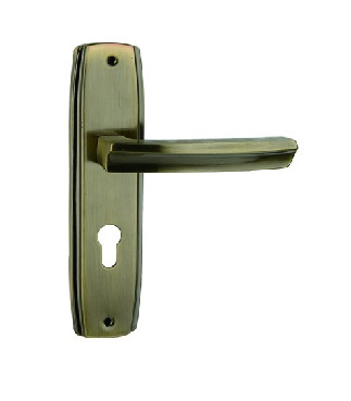 Furniture Hardware Mortise Door Lock Simple Iron Aluminum Large Panel Handle Lock