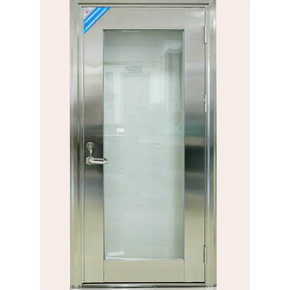 Durable Fire-Resistant Glass Door - Ideal for Commercial Use