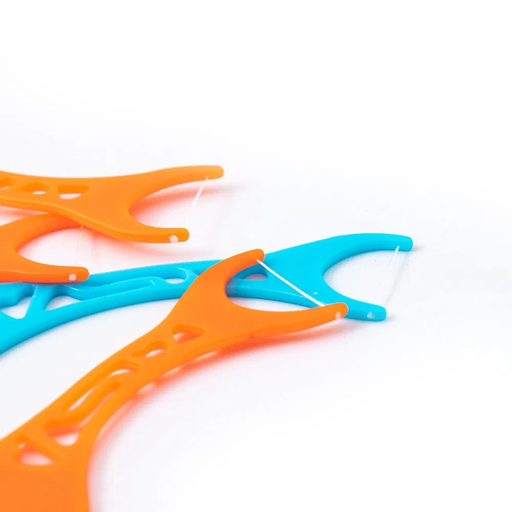 Advanced Manufacturing Techniques Premium Grade Plastic Biodegradable Dental Adult Toothpicks Floss