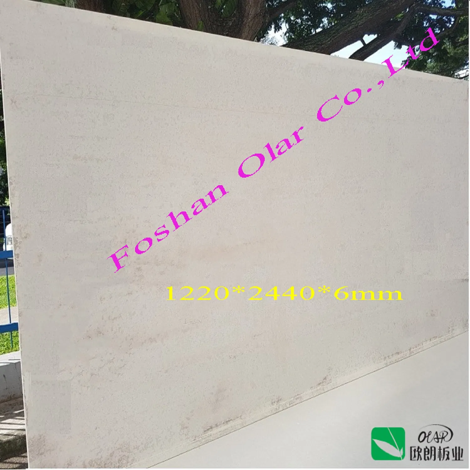 100% Non-Asbestos Fiber Cement Board, ECO Friendly Building Material