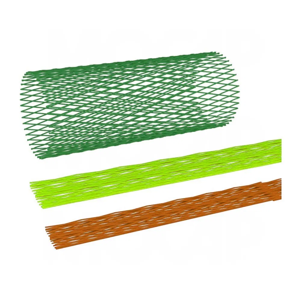 Fluid Power Masking&Protective PE Expanding Packaging Sleeves Mesh Netting Plastic Protective Net