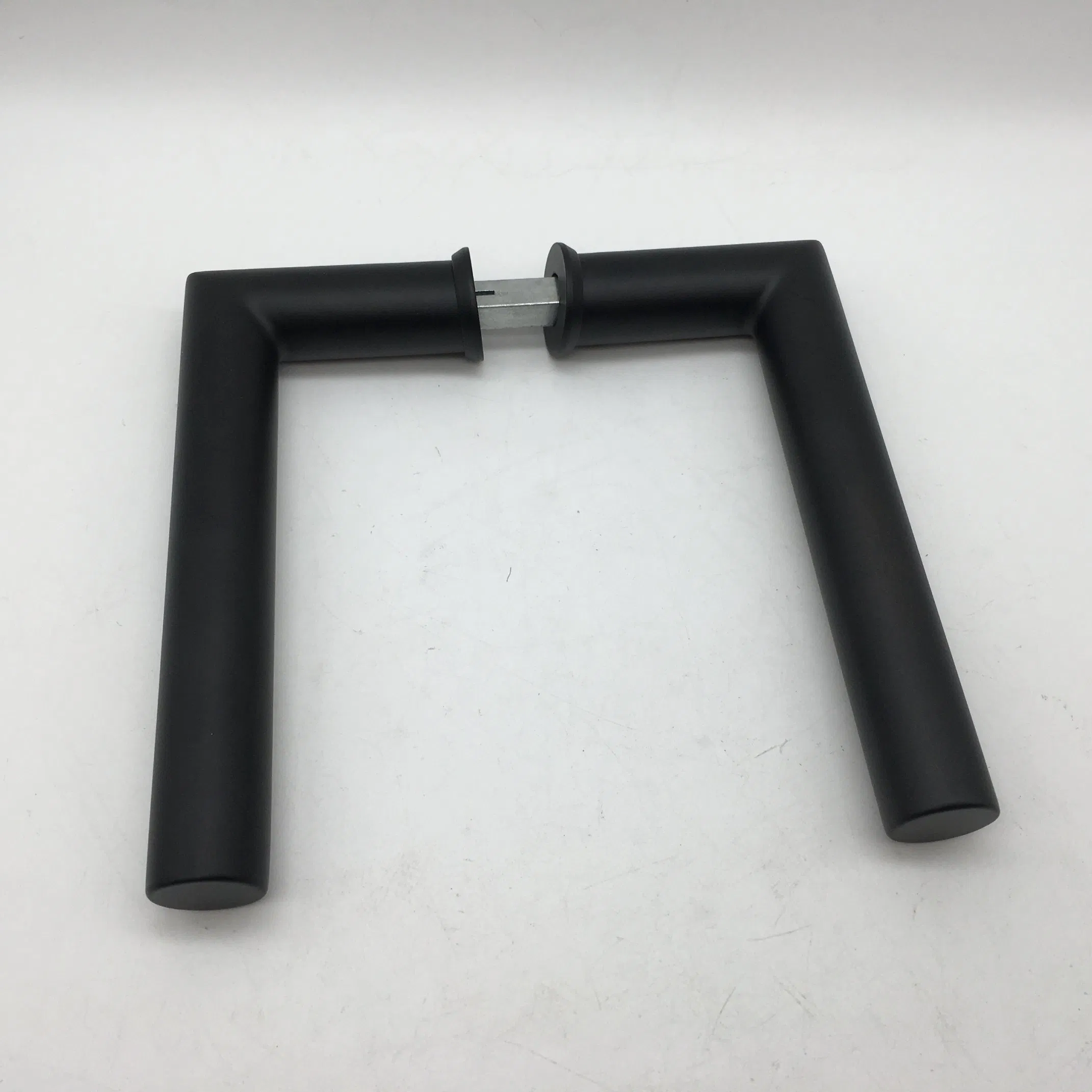 Beautiful Black Space Stainless Steel Door Handle for Interior Door