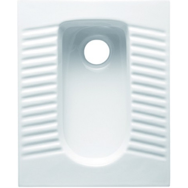Best Quality Cheaper Price Squat Pan Wc Bathroom Ceramic Human Squat Pan Toilet