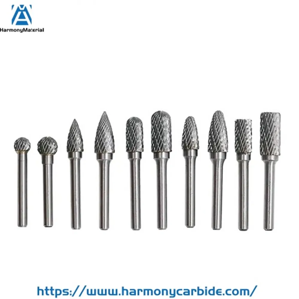 Inch Sizes Engraving Carving Charmfering Deburring Burrs Carbide Rotary Files