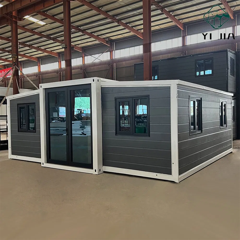 Double Wing Mobile Folding Integrated House Professionally Produced in China