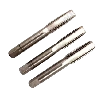 Метчики ручные DIN352 HSS, набор 3 шт.
