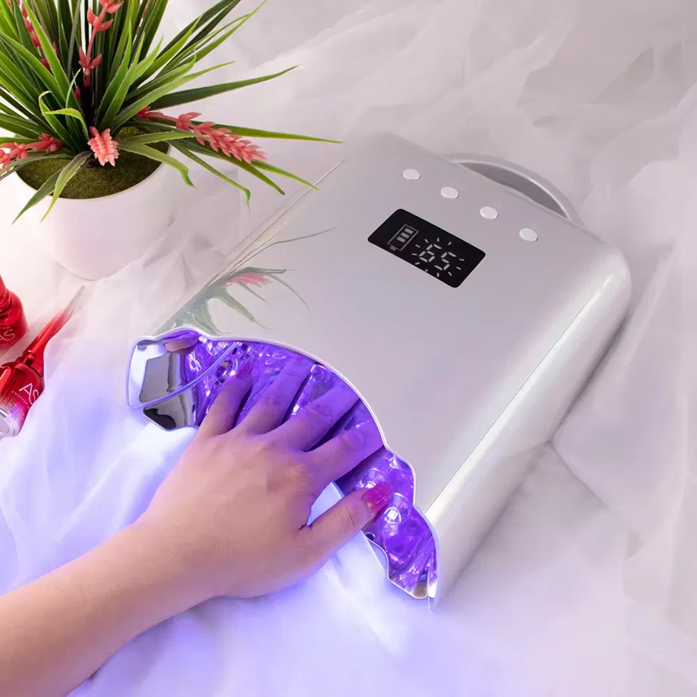 Cordless LED UV Gel Nail Art Lamp Manicure Light Private Label Rechargeable Nail Dryer Machine